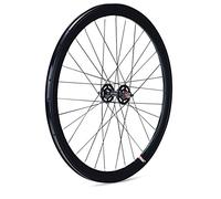 Gurpil Fixed G42 Disc Tubular Front Wheel Nero 9 x 100 mm