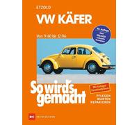 Rüdiger Etzold VW Käfer 9/60-12/86: So wird's gemacht - Band 16 (Tascabile)