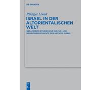 Rüdiger Liwak Israel in der altorientalischen Welt (Copertina rigida)