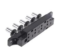 ruehalf 1 interruttore a pulsante plug-in a cinque posizioni for cappa da cucina. Interruttore argento a cinque posizioni for cappa da cucina