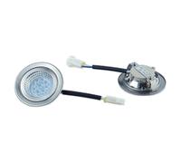 ruehalf 2 Pezzi di Accessori for luci LED da Incasso for Cappa aspirante Rotonda Laterale da 12 V CC, luci SMD da 1,5 W(12V(69x19))