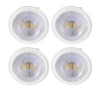 ruehalf 4 lampadine LED MR11 3W 12V GU4.0 Lampadine LED Bi-pin Bianco caldo 3000K 6000K for illuminazione esterna a bassa tensione for alberi(3000K,24V)