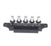 ruehalf Interruttore for cappa aspirante MQ165 250 V CA 4 A, 1 pezzo, resistente, for cappa da cucina, 5 pulsanti, tipo pianoforte, accessori