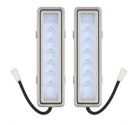 ruehalf Luci for cappa da cucina Lampada a luce fredda a LED da 1,5 W DC12V montata a soffitto in lega di alluminio for accessori da cucina di ricambio for cappe