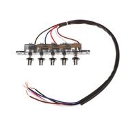 ruehalf Pulsante interruttore a 5 pulsanti sul cofano Accessori universali Scheda di controllo interruttore(Blue)