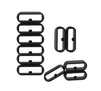 Ruentech - Anello di fissaggio per cinturino, compatibile per Garmin Vivoactive 4/4S/Vivomove 3/3S/Vivomove Luxe Gps, colore: nero