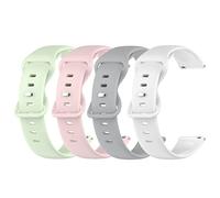 RuenTech Bracciale per Donerton/IDEALROYAL/Rinsmola/Ordtop/Bowost P22 P32 P36 Cinturino, Cinturino in silicone per IOWODO R3Pro (taglia piccola, 4 confezione)