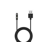 Ruentech Cavo di Ricarica Compatibile per CMF Watch Pro/Pro 2, USB 1,2 m, Ricambio per CMF by Nothing Watch (D395) (Nero+Nero)