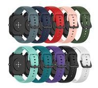 RuenTech Cinturino di ricambio compatibile con Amazfit Active 3/Active 2/Active/GTS 2/GTS 3/GTS 4/GTS 4 mini/GTR mini bracciale per Amazfit Bip S/Bip 3/Bip 3 Pro, Größe S, Silicone, Non pietra