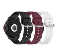 RuenTech Cinturino di ricambio compatibile con Coros Nomad, cinturino di ricambio in silicone, 24 mm, Mittelgroße, Silicone, Nessuna pietra preziosa