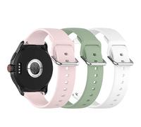 RuenTech Cinturino di ricambio compatibile con Coros Nomad, cinturino di ricambio in silicone, 24 mm, Mittelgroße, Silicone, Nessuna pietra preziosa