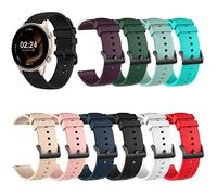 RuenTech Cinturino di ricambio da 22 mm, compatibile con Ruxingx/XINGHESF/Nemheng/Iaret, per smartwatch da 1,32 pollici, in silicone per accessori Ruxingx/XINGHESF G35, confezione da 10 pezzi