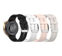RuenTech Cinturino di ricambio per Oneplus Watch 3 43 mm, 18 mm, morbido silicone, sportivo, cinturino di ricambio per Oppo Watch X2 Mini, Mittelgroße, Silicone, Nessuna pietra preziosa