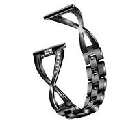 RuenTech Cinturino in metallo da 18 mm, compatibile con Ice Smart 2.0 1.2", cinturino di ricambio sportivo in acciaio inox, Mittelgroße, Acciaio inossidabile, Nessuna pietra preziosa