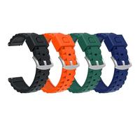 RuenTech Cinturino in silicone per Coros NOMAD, 24 mm, sportivo, cinturino di ricambio per orologio Coros Nomad Smartwatch Accessori, Mittelgroße, Silicone, Nessuna pietra preziosa
