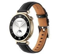 RuenTech Cinturino in vera pelle morbido compatibile con Oneplus Watch 3 43 mm, 18 mm, cinturino di ricambio per Oppo Watch X2 Mini Smartwatch Accessori, Mittelgroße, Pelle, Nessuna pietra preziosa