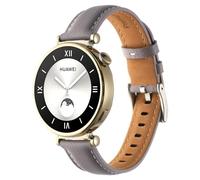 RuenTech Cinturino in vera pelle morbido compatibile con Oneplus Watch 3 43 mm, 18 mm, cinturino di ricambio per Oppo Watch X2 Mini Smartwatch Accessori, Mittelgroße, Pelle, Nessuna pietra preziosa