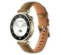 RuenTech Cinturino in vera pelle morbido compatibile con Oneplus Watch 3 43 mm, 18 mm, cinturino di ricambio per Oppo Watch X2 Mini Smartwatch Accessori, Mittelgroße, Pelle, Nessuna pietra preziosa