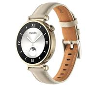 RuenTech Cinturino in vera pelle morbido compatibile con Oneplus Watch 3 43 mm, 18 mm, cinturino di ricambio per Oppo Watch X2 Mini Smartwatch Accessori, Mittelgroße, Pelle, Nessuna pietra preziosa