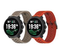 RuenTech Cinturino per orologio da 22 mm, compatibile con Suunto Race 2/Race/Race S/Run/Vertical/9 Peak Pro/9 Peak/5 Peak, cinturino in silicone Sport Soft per Suunto Smart Watch Accessori