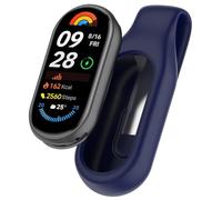RuenTech Clip titolare compatibile con Xiaomi Smart Band 10/9/8 clip supporto in silicone di ricambio clip di chiusura per custodia accessori di protezione per uomini e donne, Mittelgroße, Acciaio