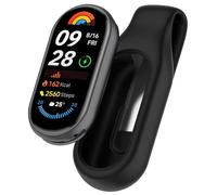 RuenTech Clip titolare compatibile con Xiaomi Smart Band 10/9/8 clip supporto in silicone di ricambio clip di chiusura per custodia accessori di protezione per uomini e donne, Mittelgroße, Acciaio
