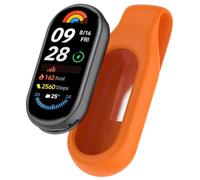 RuenTech Clip titolare compatibile con Xiaomi Smart Band 10/9/8 clip supporto in silicone di ricambio clip di chiusura per custodia accessori di protezione per uomini e donne, Mittelgroße, Acciaio