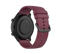 RuenTech Compatibile con Amazfit GTR3/GTR3 PRO GTR 2e 47 mm, cinturino di ricambio in silicone per Amazfit GTR2 (22 mm, rosso vinaccia)