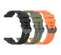 RuenTech Compatibile con cinturino per smartwatch Acclafit 24 mm, cinturino di ricambio in silicone per orologio Acclafit P5 1.85" Smartwatch Accessori, Mittelgroße, Silicone, Nessuna pietra preziosa