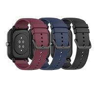 RuenTech Compatibile con Garmin venu/venu sq/vivoactive 5/vivoactive 3/vivomove Style/venu 2 Plus, cinturino in silicone largo 20 mm per Amazfit GTS3 BIP Cinturino di ricambio (colore 3a)