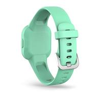 RuenTech Compatibile con Garmin Vivofit JR 3, bracciale di ricambio per bambini 2020, cinturino di ricambio in silicone, misura piccola, grande (verde blu)