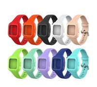 RuenTech Compatibile con Garmin Vivofit JR 3 Bracciale per bambini 2020, cinturino di ricambio in silicone, misura piccola (10 colori)