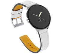 RuenTech Compatibile con Google Pixel Watch 2/Pixel Watch, cinturino di ricambio in vera pelle per Google Pixel Watch/Pixel Watch 2