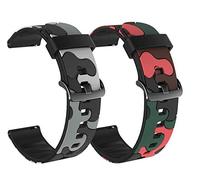 RuenTech Compatibile con Umidigi Uwatch 2s / Umidigi Uwatch 2 Cinturino di ricambio in silicone (2 A colore)