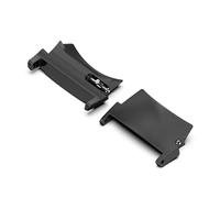 RuenTech Connettore Adattatore per Cinturino Compatibile con Oneplus Watch 2/3/2R/Oppo Watch X/X2 - 22 mm - Acciaio Inox (Nero)