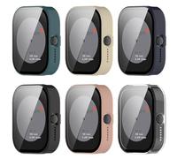 RuenTech Custodia compatibile con custodia protettiva CMF Watch Pro, con pellicola protettiva antigraffio, protezione rigida PC per CMF by Nothing Watch Pro (D395), accessorio smartwatch (confezione