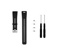 Ruentech Per Garmin Vivosmart HR/HR + connettore anello di fissaggio in silicone fascia di sicurezza chiusura portiere, smart hr bands