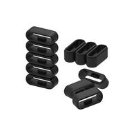 Ruentech silicone portiere di ricambio per Garmin Vivosmart HR/HR + fascia da polso accessori anello di fissaggio, 10 PCS