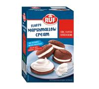 RUF Fluffy Marshmallow Cream - Crema da zucchero spalmato per pane dolce o per dolci dolci e cupcake, preparata rapidamente, 1 x 200 g