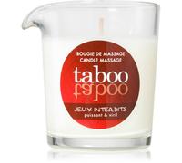 RUF - CANDELA DA MASSAGGIO TABOO PER LUI JEUX INTERDITS AROMA DI LICHENE SELVAGGIO
