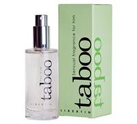 RUF Taboo LIBERTIN Sensual Fragrance For Him Eau de Toilette con feromoni per uomo 50 ml