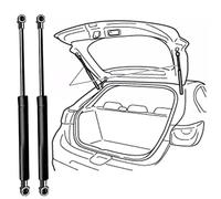 RUFD 2 Pezzi Molle a Gas Portellone Posteriore per Hond-A CR-V CRV 2007-2011(OEM:74820SWAA01)-62.6cm, Ammortizzatori portellone dell'auto e carrozzeria Cofano Posteriore