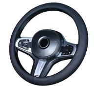 RUFD Coprivolante per Mercedes-Benz A-Klasse Hatchback W168 V168 W169 W176 W177, PU Classico Traspirante Non Slip Elastico protettore del Volante protettore da 15 Pollici,A Black