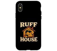 Ruff House - Occhiali da sole divertenti per cani e cuccioli Custodia per iPhone X/XS