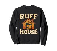 Ruff House - Occhiali da sole divertenti per cani e cuccioli Felpa