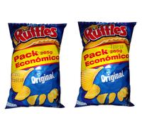 Ruffles Chips Original BIG SIZE 2 x 265 g snack di patate ondulato e croccante