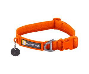 Ruffwear Front Range Collare per cani, arancione - Tg. S: 28 - 36 cm di circonferenza del collo, larghezza 20 mm