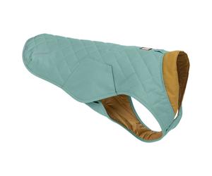 Ruffwear Giacca Imbottita Stumptown Per Cani River Rock Green Impermeabile