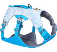 Ruffwear Pettorina con Effetto Fresco Swamp Cooler™ - Biolumin Blue - XS