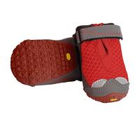 Ruffwear Scarpe per Cane Grip Trex Red Sumac 2er Pacco - Protezione per Orme
